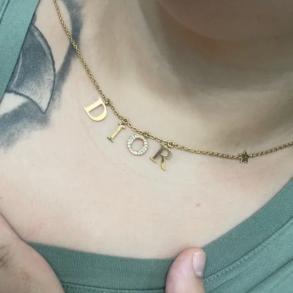 Dior | Jewelry | Dior Dio Evolution Necklace Gold | Poshmark